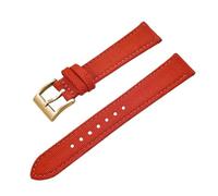 FLAGPVPAGT Watchbands Mixed Leather Nylon Watch Strap 18mm 20mm 22mm Fit For SKX007 SKX009(Orange Gold,22mm)