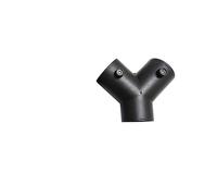 FLAGPVPAGT Y T Piece Vavle Flap Adjustable Vent Duct Branch Splitter Exhaust Pipe Outlet Joiner Connector Fit for Diesel Parking Heater(75mm Y Valve)