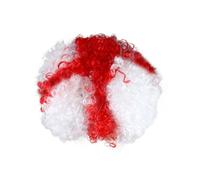 Flags Of European Cup Countries National Flag Short Curly Wig 2024 European Cup Short Curly Flag Wig Fans Cheer Supplies Afro Wig Team Fans Party U Lace (E, One Size)
