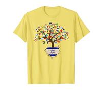 Flags of the Countries of the World and Flag of Israel T-Shirt