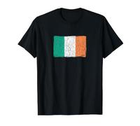 Flags of the World - Ireland Country Value Graphic T-Shirt, Men, Black, M