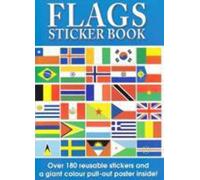 Flags of The World Sticker Book and World Poster