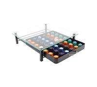Flagship Coffee Pod Holder Capsule Display Storage Drawer for Nespresso Originaline Pods (42 Pods, Glass)