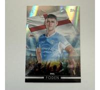 Flagship Premier League 2026/27 Phil Foden Flying The Flag Trading Card