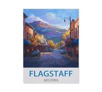 Flagstaff Arizona，Jigsaw Puzzles for Adults 1000 Piece, Classic Puzzle Teens Boys Girls Puzzles Sturdy Tight Fitting Pieces,Letters On Back for Ideal Challenging And Gift（75x50cm）-CI30