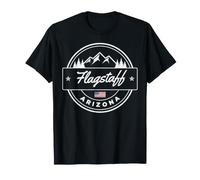 Flagstaff Arizona Retro Script Travel Souvenir T-Shirt