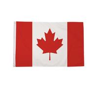 Flagtex Canada Large Flag 8ft x 5ft Premium Canadian National Flag Red White Maple Leaf Fade Resistant Polyester Double Stitched Reinforced 240cm x 150cm Outdoor Banner Display
