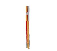 Flagtex Dorset Windsock 150cm x 30cm Premium Polyester Garden Wind Sock | Dorset County Flag Design Outdoor Pole Display for Home Garden Camping Events