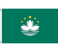 Flagtex Macau Flag 5ft x 3ft (150cm x 90cm)