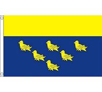 Flagtex West Sussex Flag 5ft x 3ft (150cm x 90cm)