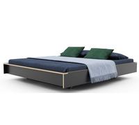 Flai Double bed anthracite Müller Möbelwerkstätten - 4255623609093