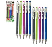 Flair 10 x 0.7mm Tango Mechanical HB Pencils Mixed Body Colour Write Draw Sketch