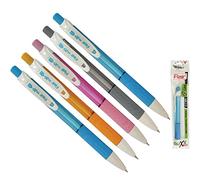 Flair 5 x 0.5mm CLIXX Fine HB Mechanical Easy Grip Pencils Write Draw Sketch