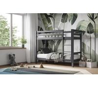 Flair Callisto Shorty Bunk Bed in Grey | Size: Junior Flair Grey Junior