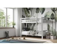 Flair Callisto Shorty Bunk Bed in White | Size: Junior Flair White Junior
