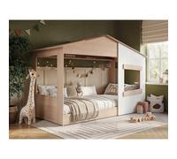 Flair Furniture Flair Dreamland House Bed Oak, Brown