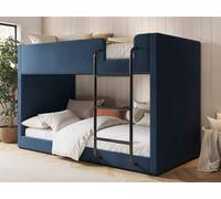 Flair Eden Navy Velvet Bunk Bed