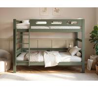 Flair Elijah Detachable Wooden Bunk Bed Green