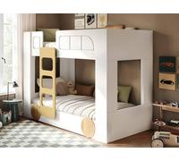 Flair Eloise Bus Bunk Bed White