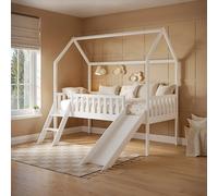 Flair Explorer Slide Midsleeper With Rails - White