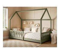 Flair Furniture Flair Explorer Playhouse Bed Olive Green, Green