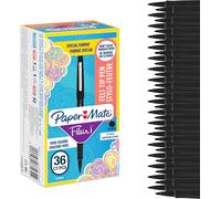 Flair Felt Tip Pens | Medium Point (0.7 Mm) Writing Pens | Black Pens | for Writ