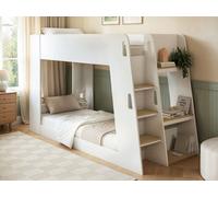 Flair Fern Bunk Bed White & Oak