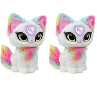 Flair Leisure Products My Fuzzy Friends Magic Whispers Luna Kitty, Interactive Plush Pet Kids Toy, Loveable and Lifelike Companion for Boys and Girls Aged 4 Years Plus (Pack of 2)