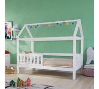 Flair Noomi Alisa House Wooden Bed - White