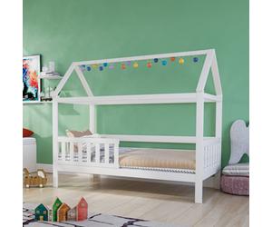Flair Noomi Alisa House Wooden Bed - White