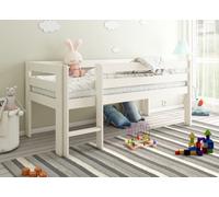 Noomi Shorty White Mid Sleeper - Wilko