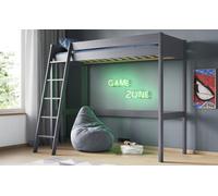 Flair Noomi Tera Wooden Highsleeper Bed (Frame Only) - Grey
