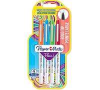 PAPER MATE Flair Nylon Bold Pen Fibre Tip L 2.0. Pack of 4