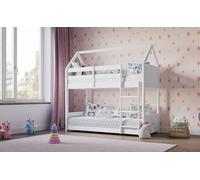 Flair Plation Low Play House Shorty Bunk Bed White