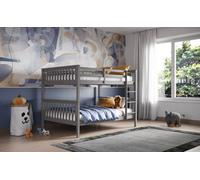 Flair Tetrad Detachable Wooden Bunk Bed - Grey
