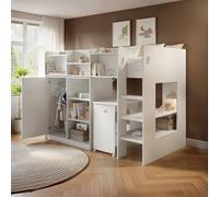 Flair Wizard Junior Mid High Sleeper Workstation