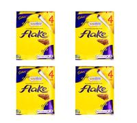 Flake 4pk * Pack Of 4 - Packed To The Brim With The Great Taste Of Chocolate In An 4 Pack - Delicious Flake.