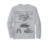 Flakpanzer Gepard Anti-Aircraft Tank SPAAG T-Shirts Gift Long Sleeve T-Shirt
