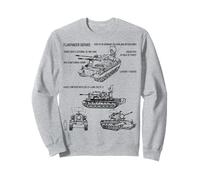 Flakpanzer Gepard Anti-Aircraft Tank SPAAG T-Shirts Gift Sweatshirt