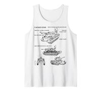 Flakpanzer Gepard Anti-Aircraft Tank SPAAG T-Shirts Gift Tank Top