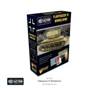 Warlord Games Flakpanzer IV Wirbelwind - 1:56 / 28mm Reson Scale Model Tank for Bolt Action Highly Detailed World War 2 Miniatures