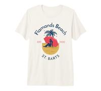 Flamands Beach St. Barts Premium T-Shirt