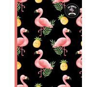 Flamants roses - Collection estivale: Cahier de 140 pages (Les Carnets Noirs)