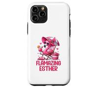 Flamazing Esther Pink Flamingo Tropical Beach Trip Women's Case for iPhone 11 Pro