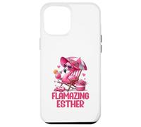 Flamazing Esther Pink Flamingo Tropical Beach Trip Women's Case for iPhone 12 Pro Max