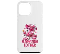 Flamazing Esther Pink Flamingo Tropical Beach Trip Women's Case for iPhone 13 Pro Max