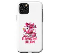 Flamazing Lillian Pink Flamingo Tropical Beach Trip Women's Case for iPhone 11 Pro