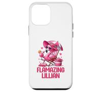 Flamazing Lillian Pink Flamingo Tropical Beach Trip Women's Case for iPhone 12 mini
