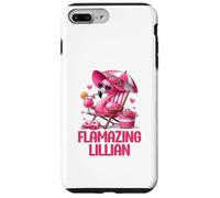 Flamazing Lillian Pink Flamingo Tropical Beach Trip Women's Case for iPhone 7 Plus/8 Plus