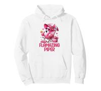 Flamazing Piper Pink Flamingo Tropical Beach Trip Women's Pullover Hoodie